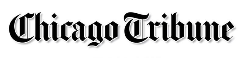 Chicago tribune logo black