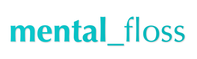 Mental floss logo in optima font