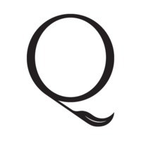 Quill logo square white