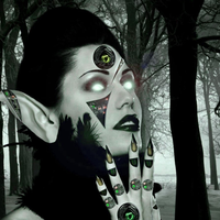 Vampire creature nightmare eyes artificial artificial intelligence android woman 956706
